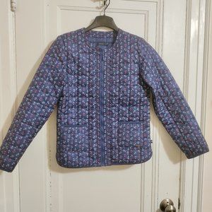 Nautica Allover allover printed Quilted Jacket (Big Kids or Women XS)